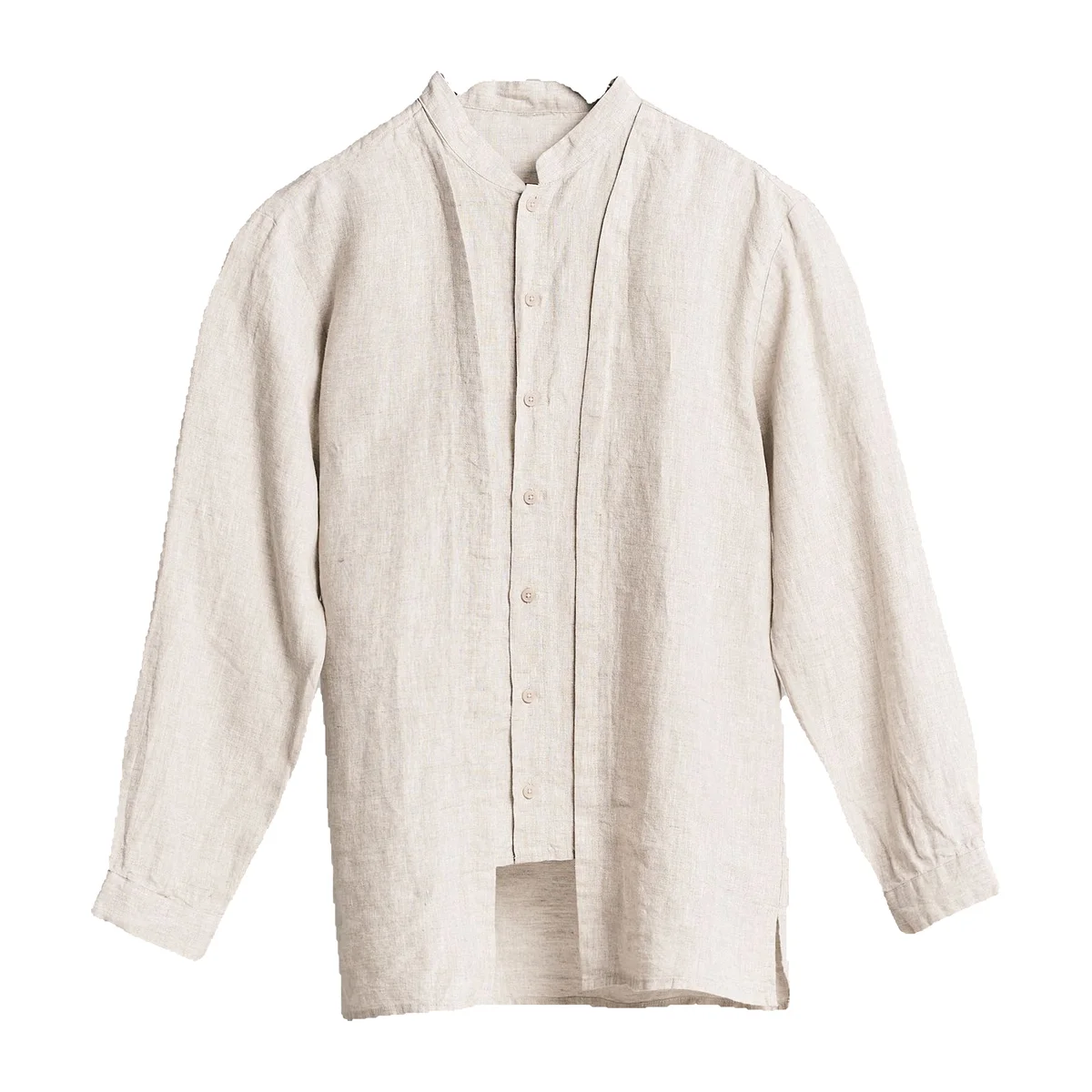 same ivory shirt on white in a TikTok Shop square crop